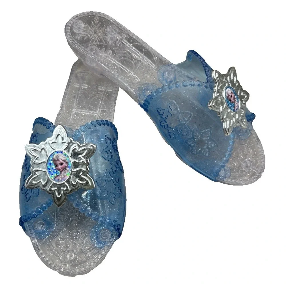 Disney Frozen Elsa Dress-Up Tiara and Shoes 3-6 years Blue Costume Halloween